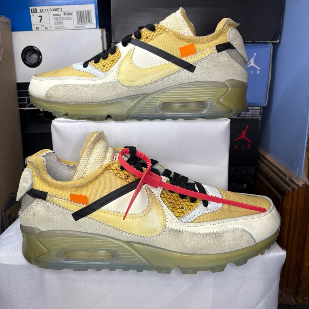 Size 8 - Nike Air Max 90 x OFF-WHITE The Ten 2017